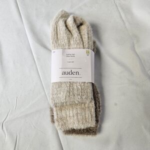 Auden Tan Casual‎ Socks Feather Yarn 2 Pairs